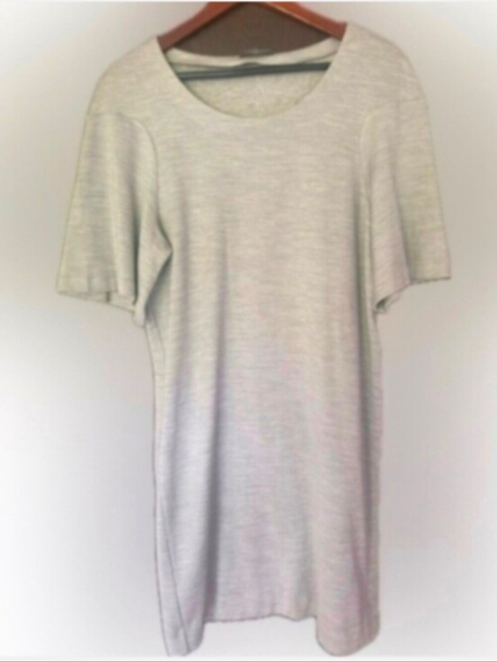 Alexander McQueen Gray T-shirt Dress